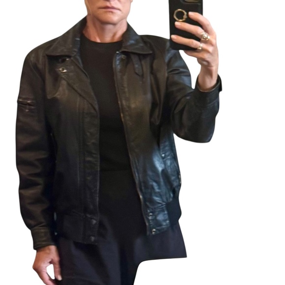 Vintage High Sierra Bomber Leather Jacket - Picture 12 of 13